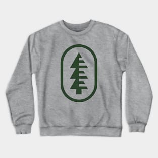 Fir Tree Symbol Crewneck Sweatshirt